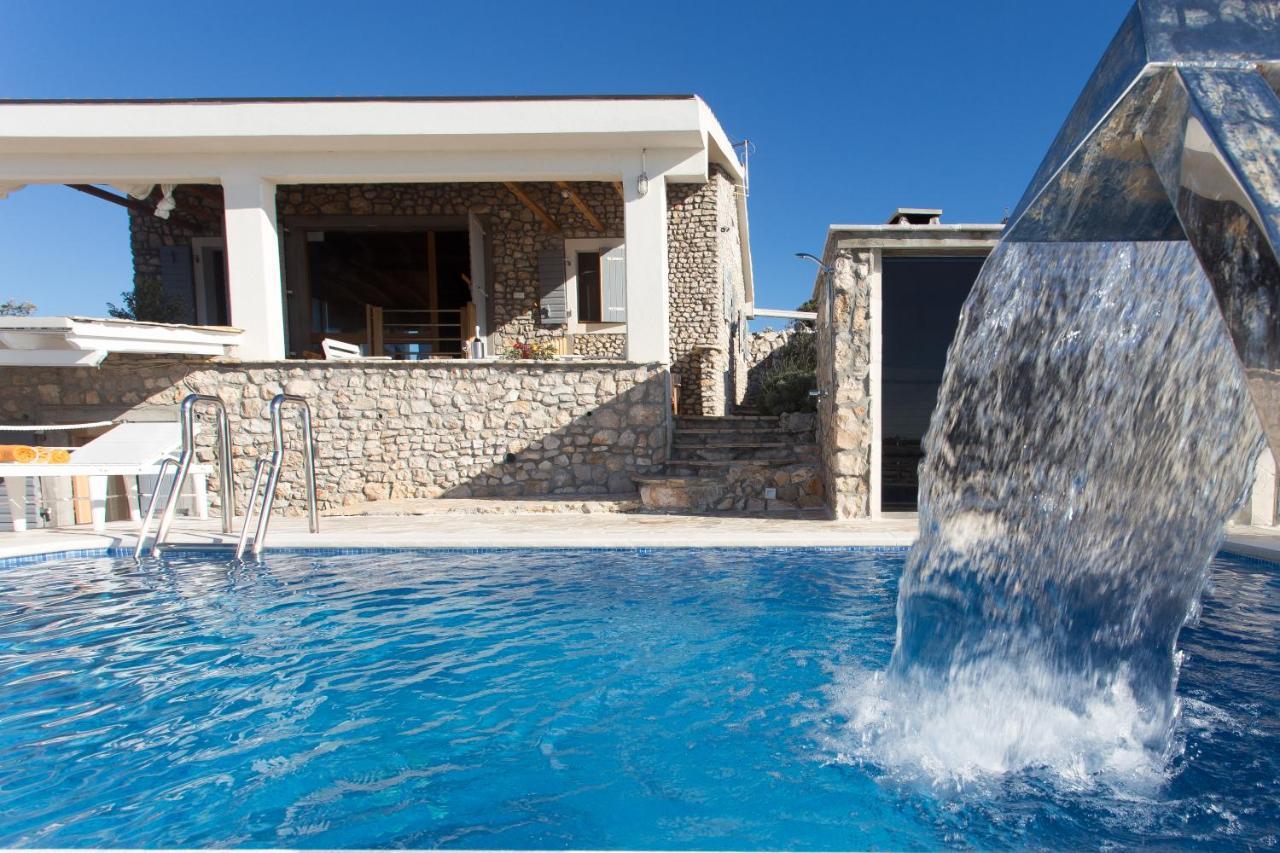 Villa, Stone House With Swimming Pool & Sauna, Beach, Sevid Dış mekan fotoğraf