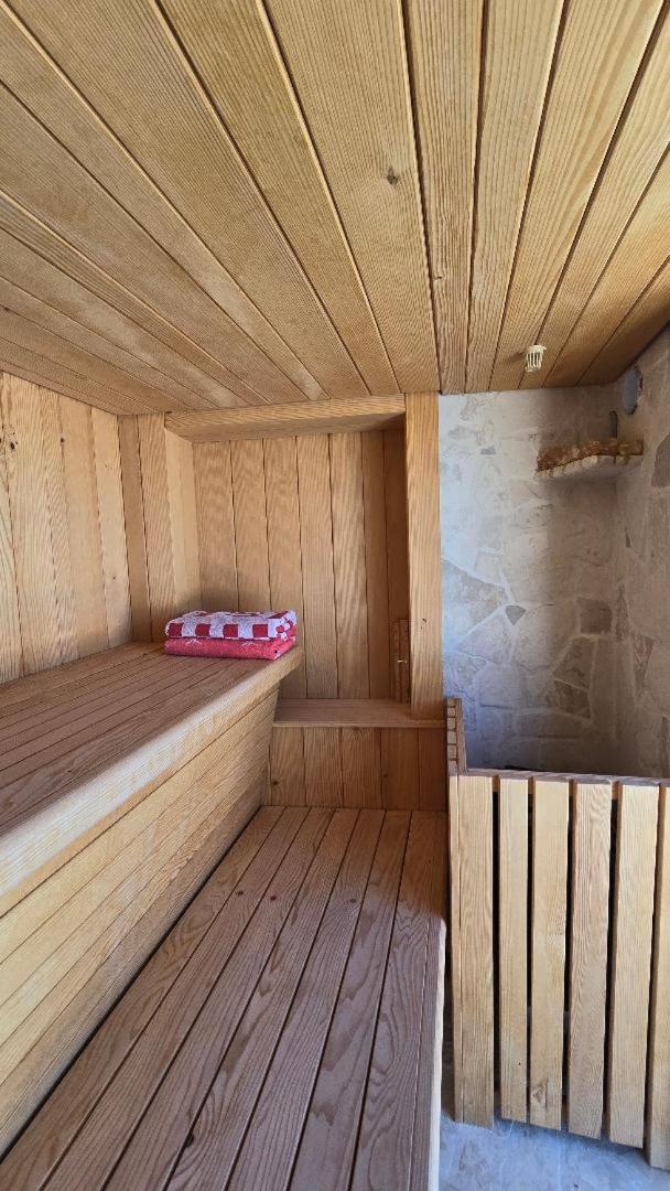 Villa, Stone House With Swimming Pool & Sauna, Beach, Sevid Dış mekan fotoğraf